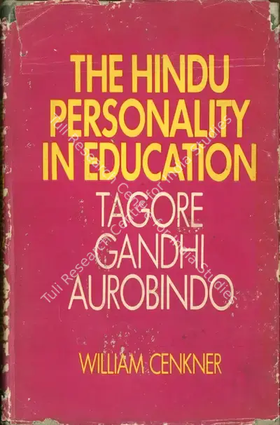 William Cenkner (Editor), The Hindu Personality in Education, 1976, Edited Book