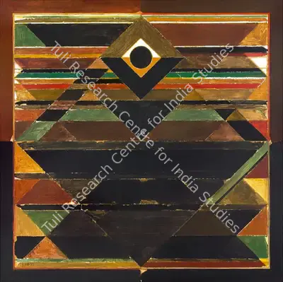 S.H. Raza (Artist), Bhoomi, 1987, Painting