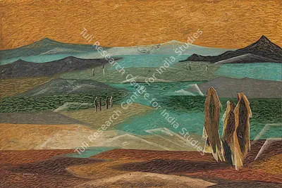 Jehangir Sabavala (Artist), Untitled, 1971, Painting