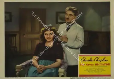 Charlie Chaplin (Producer), The Great Dictator, 1940, Lobby card
