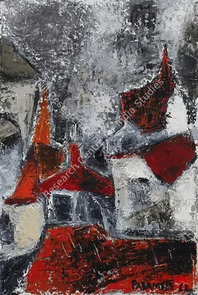 Akbar Padamsee (Artist), Untitled, 1962, Painting
