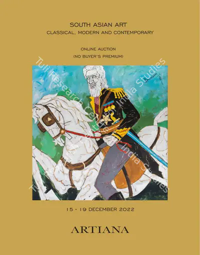 Artiana (Auction House), South Asian Art, 2022, Auction Catalogue