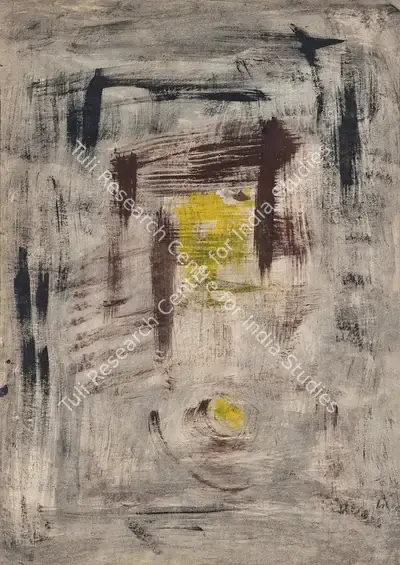 Nasreen Mohamedi (Artist), Untitled, 1962, Painting