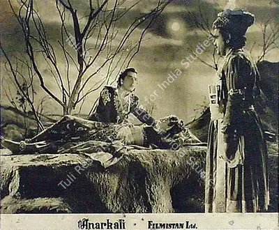 Nandlal Jashwantlal (Director), Anarkali, 1953, Lobby Card