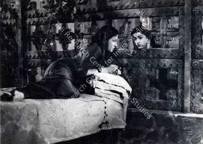 M.W Mukadam (Cinematographer), Daaera, 1953, Photographic Still