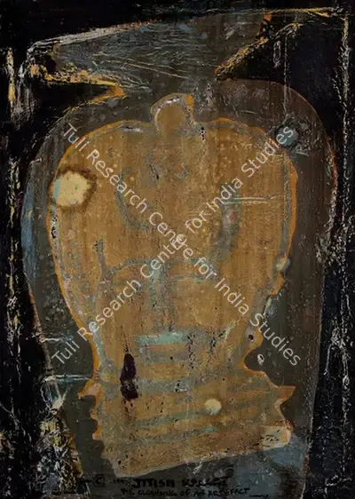 Jitish Kallat (Artist), The Cleansing of An Artefact, 1998, Painting