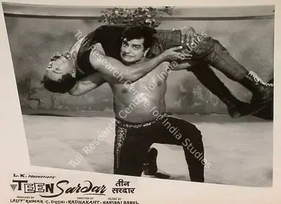 C. Doshi (Producer), Teen Sardar, 1965, Lobby Card