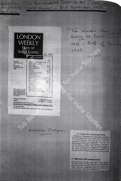 Museums and art collections, 1969, Newspaper Clipping