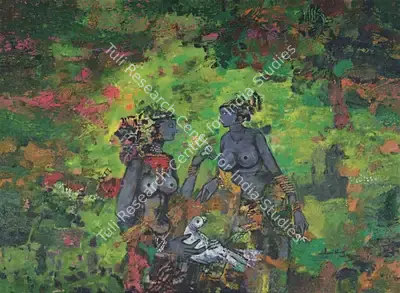 A.P. Santhanaraj (Artist), Untitled, 1992, Painting