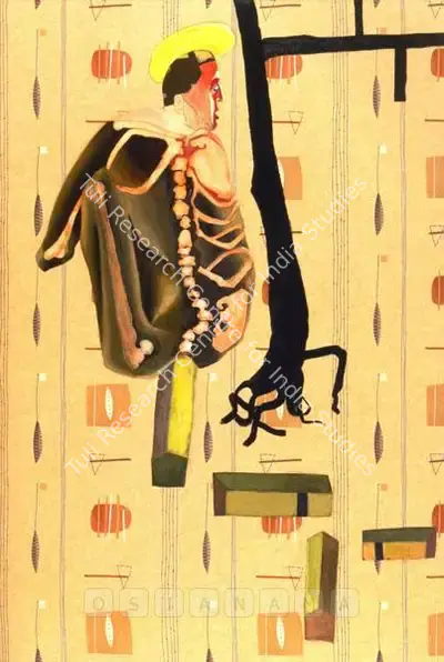 Atul Dodiya (Artist), Man From Kabul, 2001, Painting