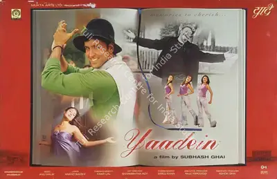 Subhash Ghai (Producer), Yaadein, 2001, Lobby Card