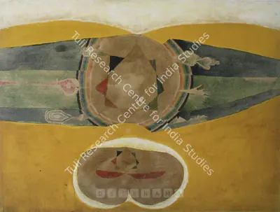 Prabhakar Barwe (Artist), Anatomy Of A Mystic Star, 1969, Painting