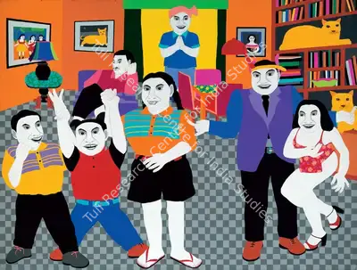 Farhad Hussain (Artist), Untitled, 2006, Painting