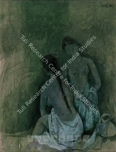 Arup Das (Artist), Untitled, Painting