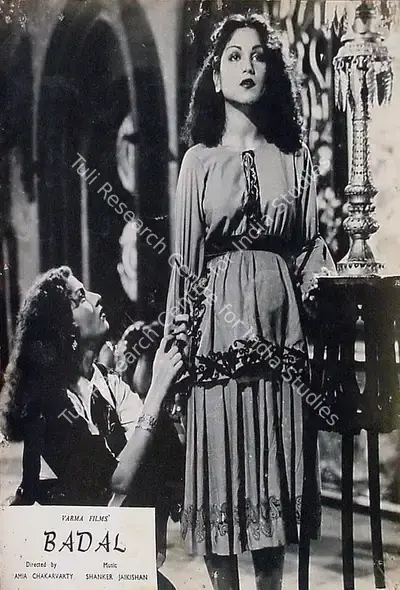 Amiya Chakravarty (Director), Badal, 1951, Lobby Card