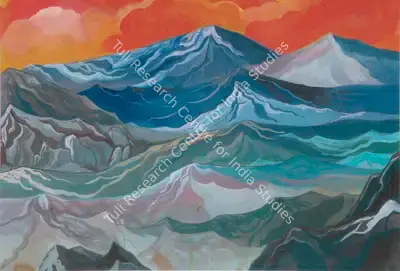Nicholas Roerich (Artist), Himalaya Series, 1945, Painting