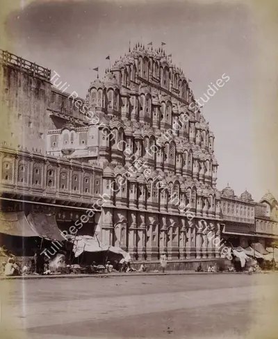 Unknown (Photographer), The Howa Mahal Jeypore (Hawa Mahal, Jeypore), 1901, Antiquarian Photograph