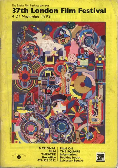 Jeremy Thomas (Chairman), London Film Festival, 1993, International Film Festival Catalogue