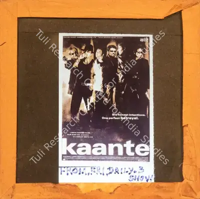 Sanjay Gupta (Producer), Kaante, 2002, Glass Slide