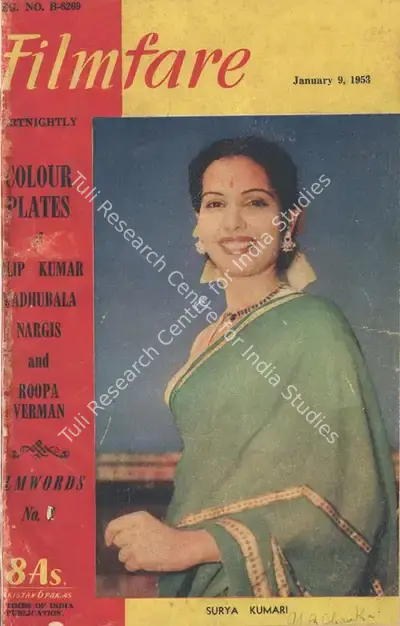 Frank Moraes (Editor), Filmfare, 1953, Magazine