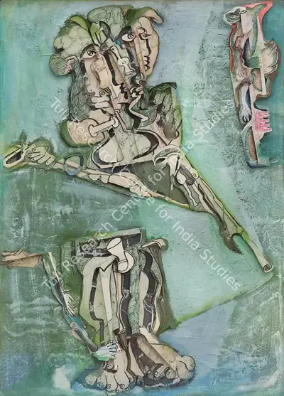 Samant, Mohan (Artist). Untitled, n.d. | Painting, AG.Mum/17.12.25, 2025 · Asta Guru