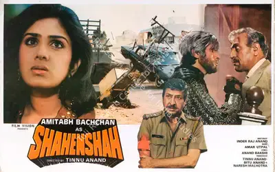 Bittu Anand (Producer), Shahenshah, 1988, Lobby Card