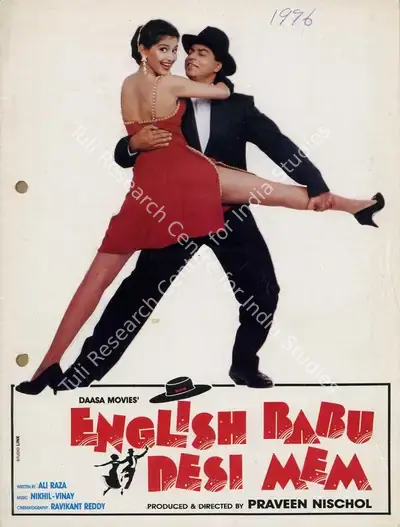 Praveen Nischol (Producer), English Babu Desi Mem, 1996, Song-Synopsis Booklet