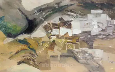 Ramkumar (Artist), Untitled, 1956, Painting