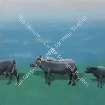 Barun Chowdhury (Artist), Just Follower, Painting