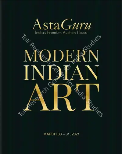 Asta Guru (Auction House), Modern Indian Art, 2021, Auction Catalogue