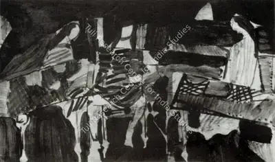 K.G. Subramanyan (Artist), Composition - 2, Painting