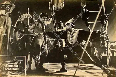 Nanabhai Bhatt (Director), Sinbad Jahaaji, 1952, Lobby Card