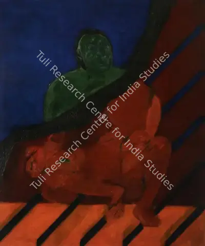 Tyeb Mehta (Artist), Untitled, 1969, Painting