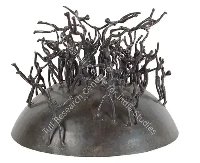 K.S. Radhakrishnan (Artist), Figures, 2002, Sculpture