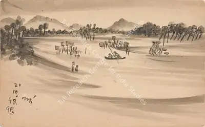 Nandalal Bose (Artist), Untitled, 1948, Painting