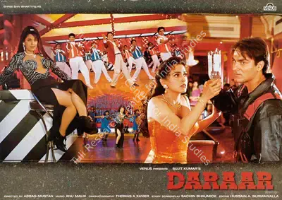 Sujeet Kumar (Producer), Daraar, 1996, Lobby Card