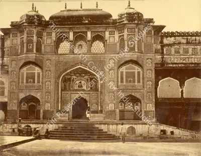 Unknown (Photographer), Amber, Gateway of the Palace, Antiquarian Photograph