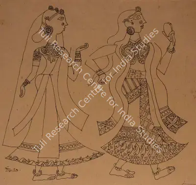 K. Laxma Goud (Artist), Untitled, 1970, Painting