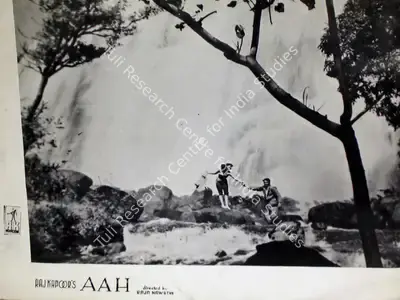 Jaywant Pathare (Cinematographer), Aah, 1953, Lobby Card