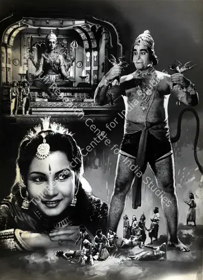 Babubhai Mistri (Director), Pavanputra Hanuman, 1957, Photographic Still
