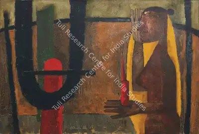 Biren De (Artist), Untitled, 1959, Painting