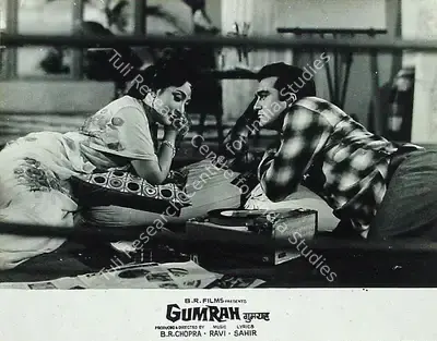 B.R. Chopra (Producer), Gumrah, 1963, Lobby Card