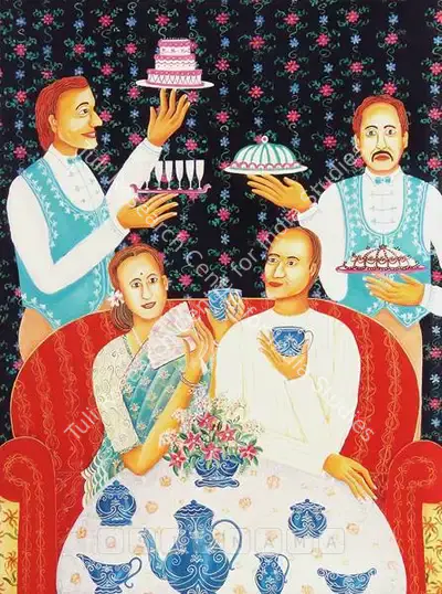 Nayanaa Kanodia (Artist), Celebration, Painting