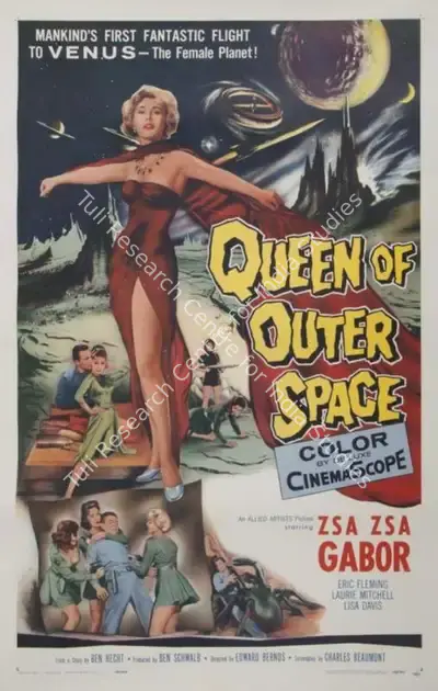 Ben Schwalb (Producer), Queen of Outer Space, 1958, Poster