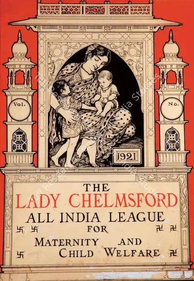 M.V. Dhurandhar (Artist), Lady Chelmsford, 1921, Painting