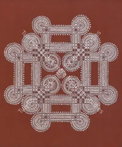 Lakshmi Gademane (Artist), Untitled (Chittara Art), Painting