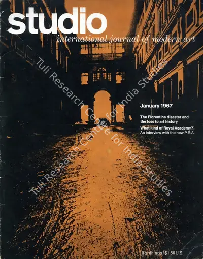 Peter Townsend (Editor), Studio International, 1967, Journal