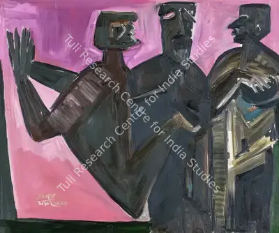 S.K. Bakre (Artist), Untitled, 1961, Painting