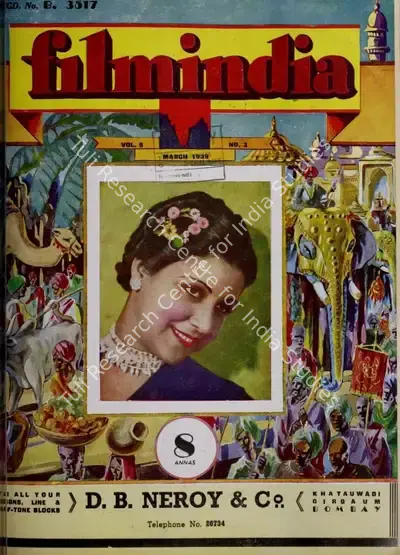 Baburao Patel (Editor), Filmindia, 1939, Magazine
