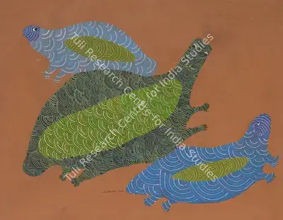 Jangarh Singh Shyam (Artist), Untitled (Gond Art), 1994, Painting